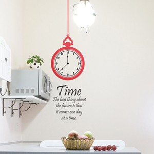 둥근시계 (시간) 포인트 데코 스티커